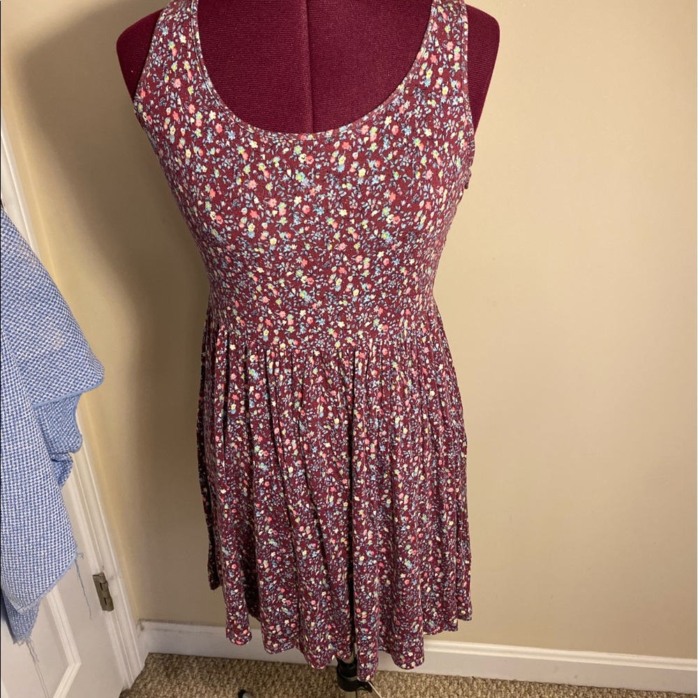 Cotton summer flower dress